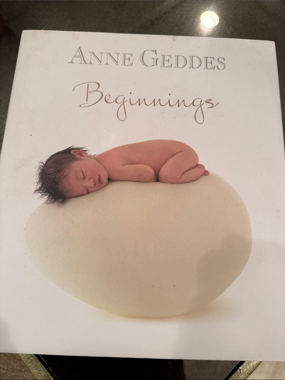 Anne Geddes Hardcover Photography Book - White/Cream Cover